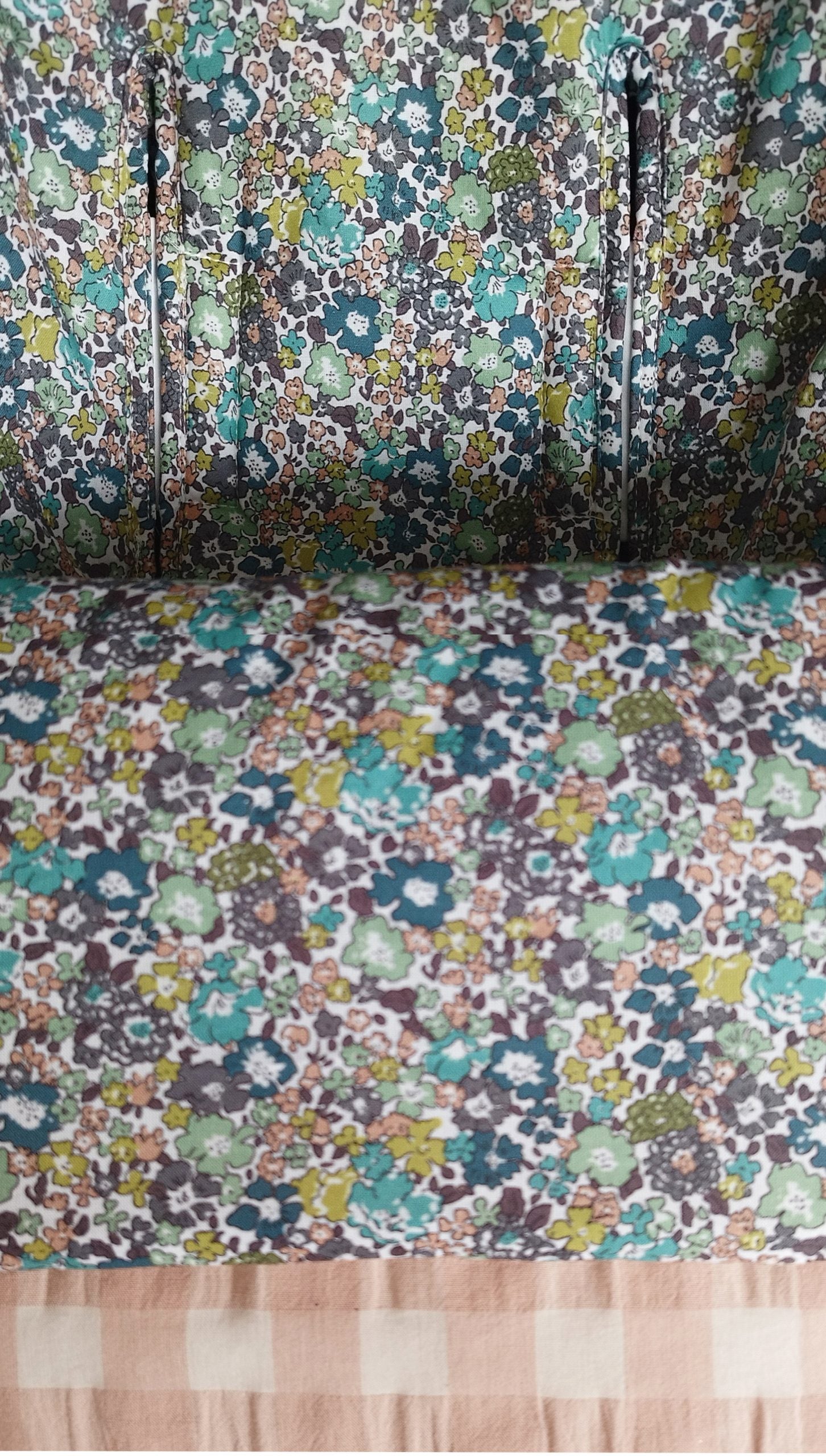 Saco Universal - Vichy Rosa + Liberty Marina