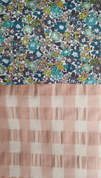 Saco Universal - Vichy Rosa + Liberty Marina