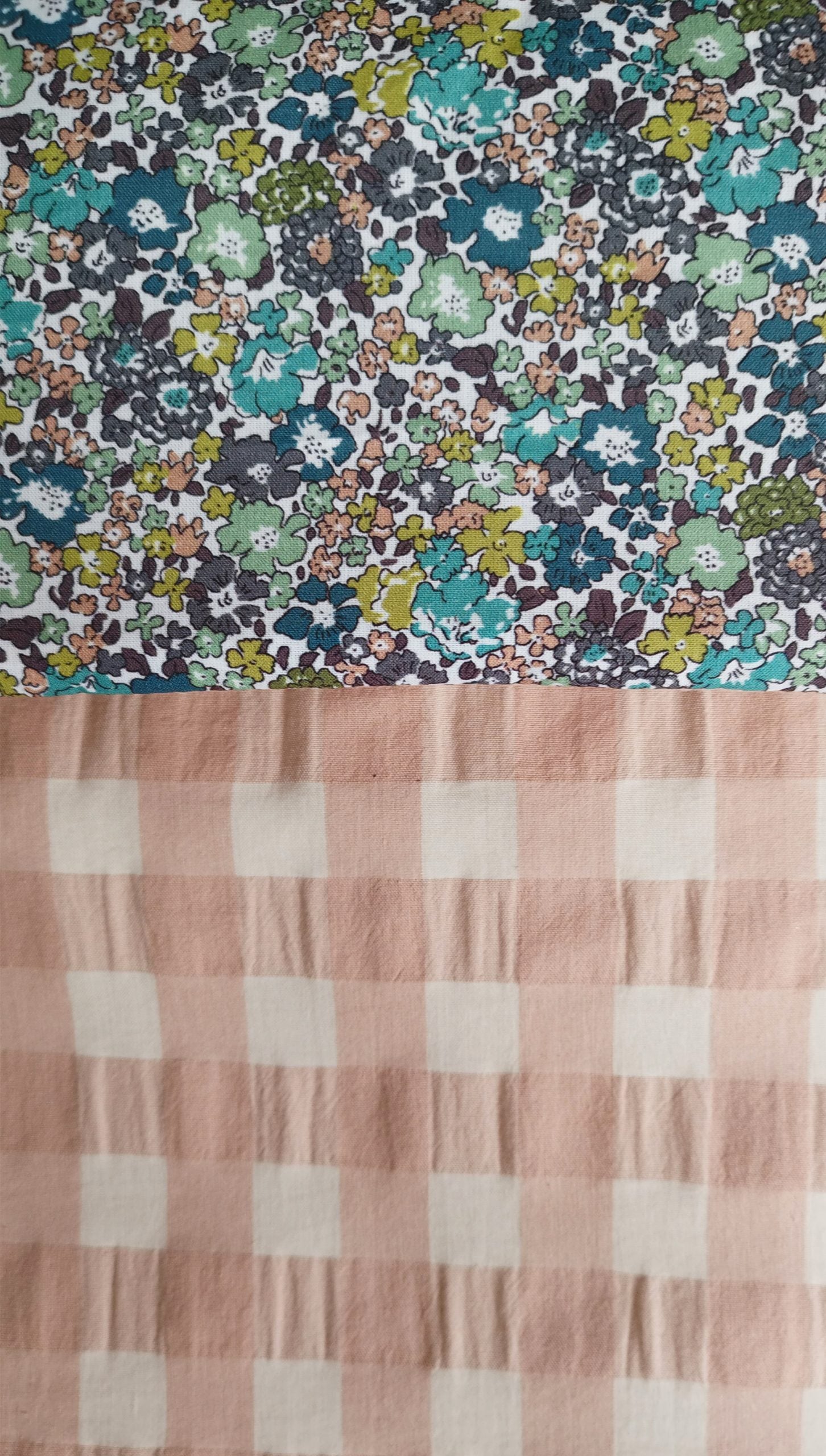 Saco Universal - Vichy Rosa + Liberty Marina