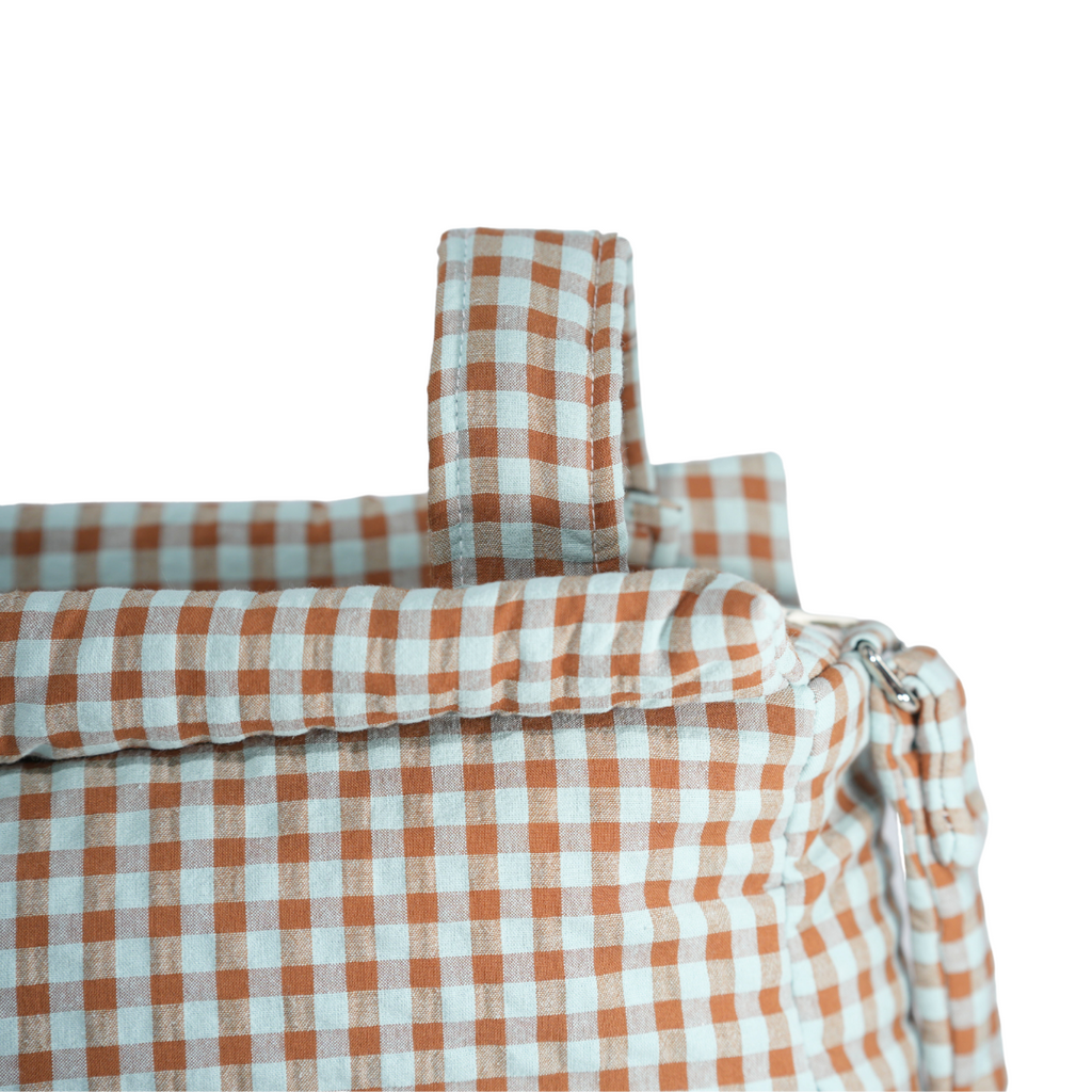 Bolso big vichy autumn