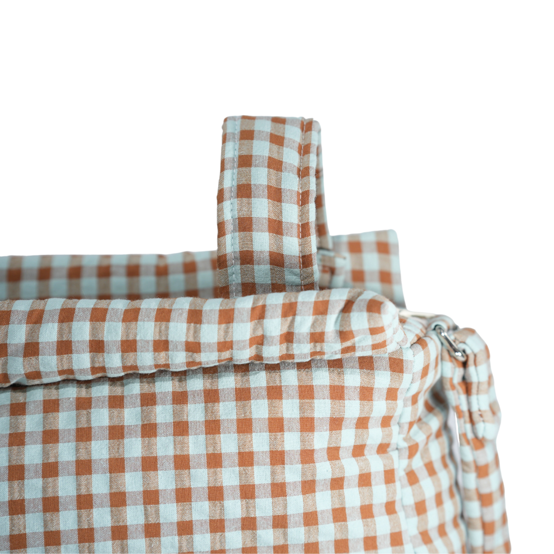 Bolso big vichy autumn