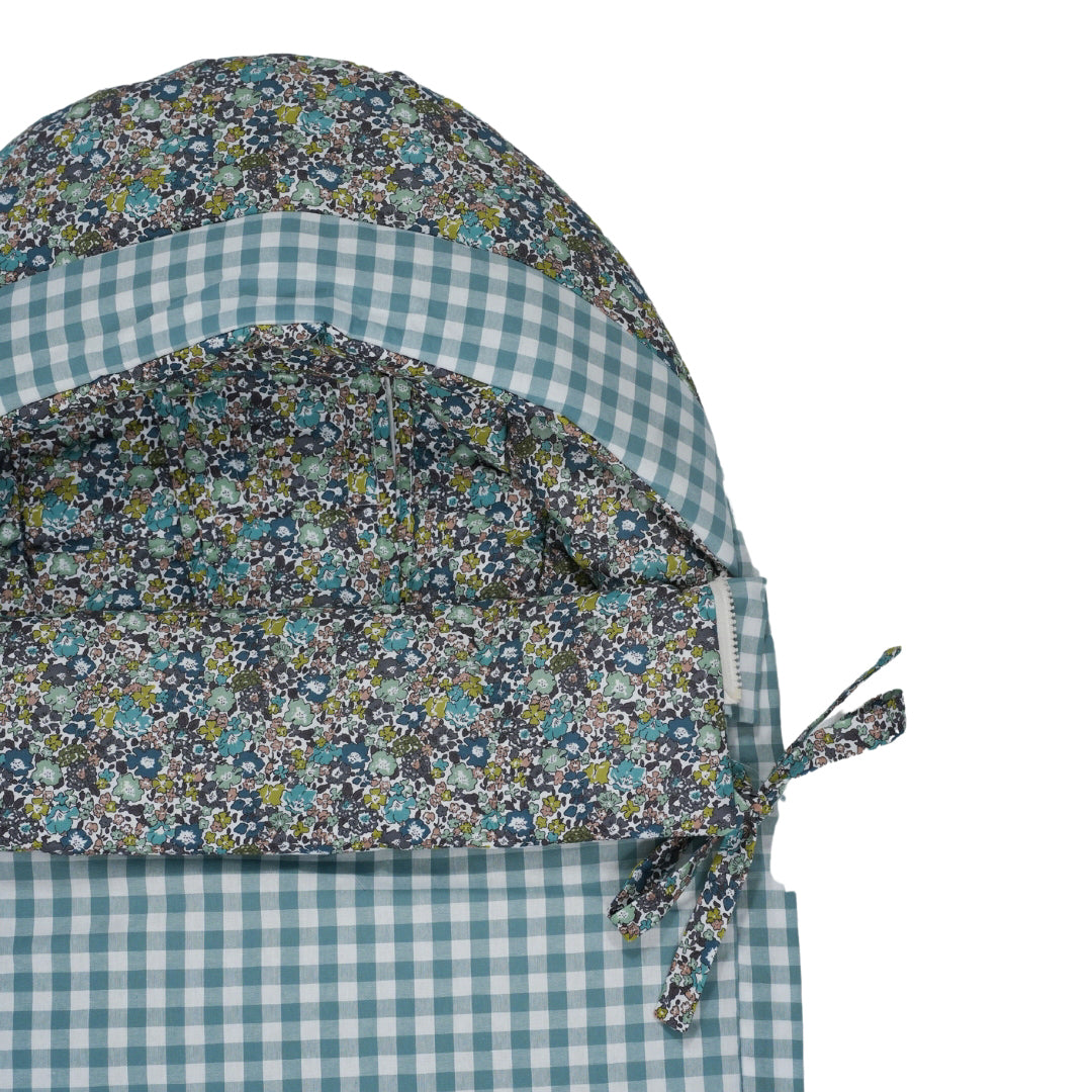 Saco yoyo Marina y vichy menta