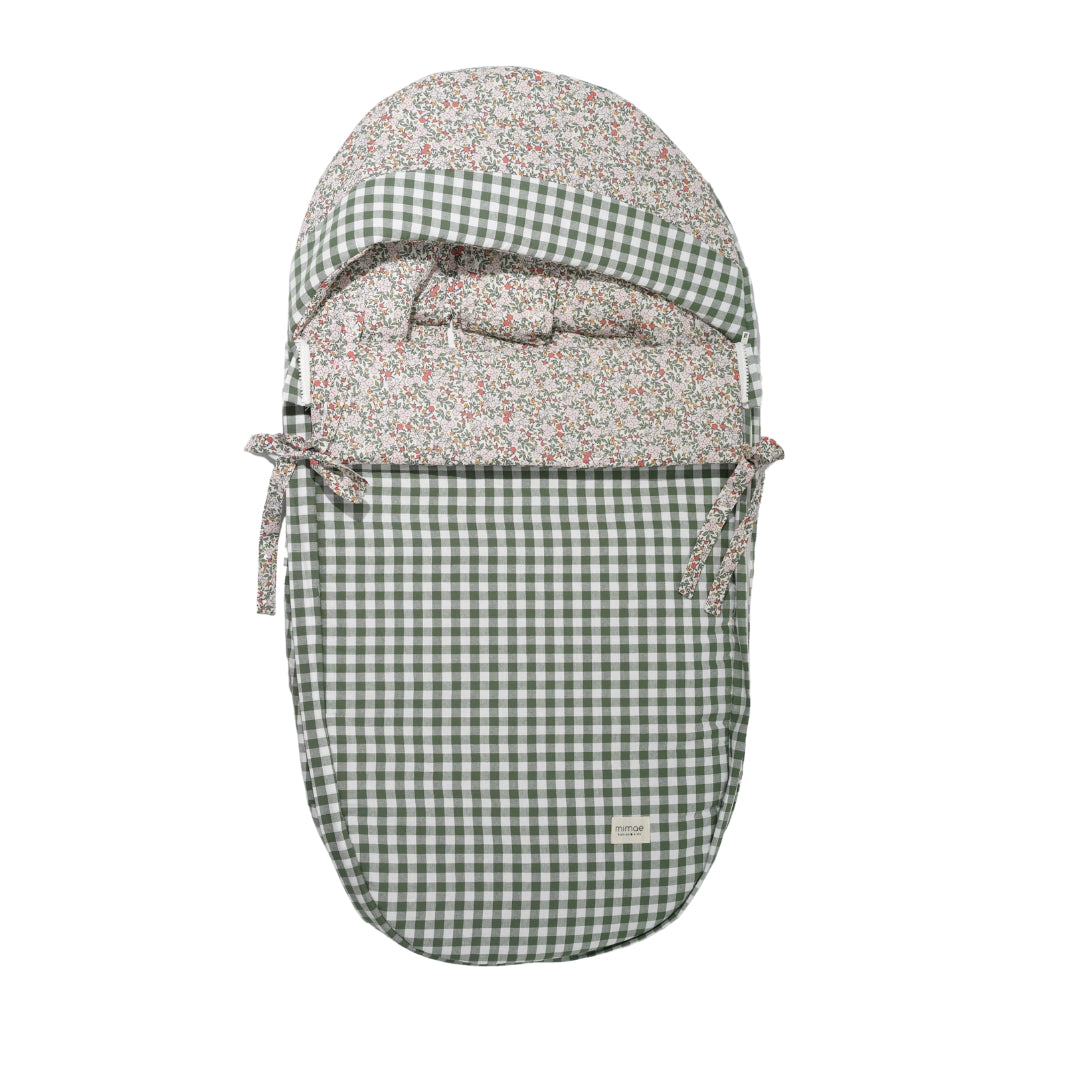 Saco yoyo Odei y vichy verde