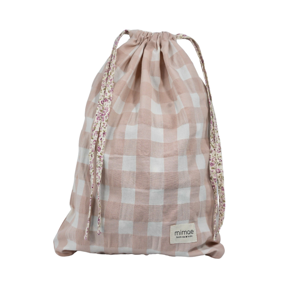 Bolsa multiusos Vichy rosa