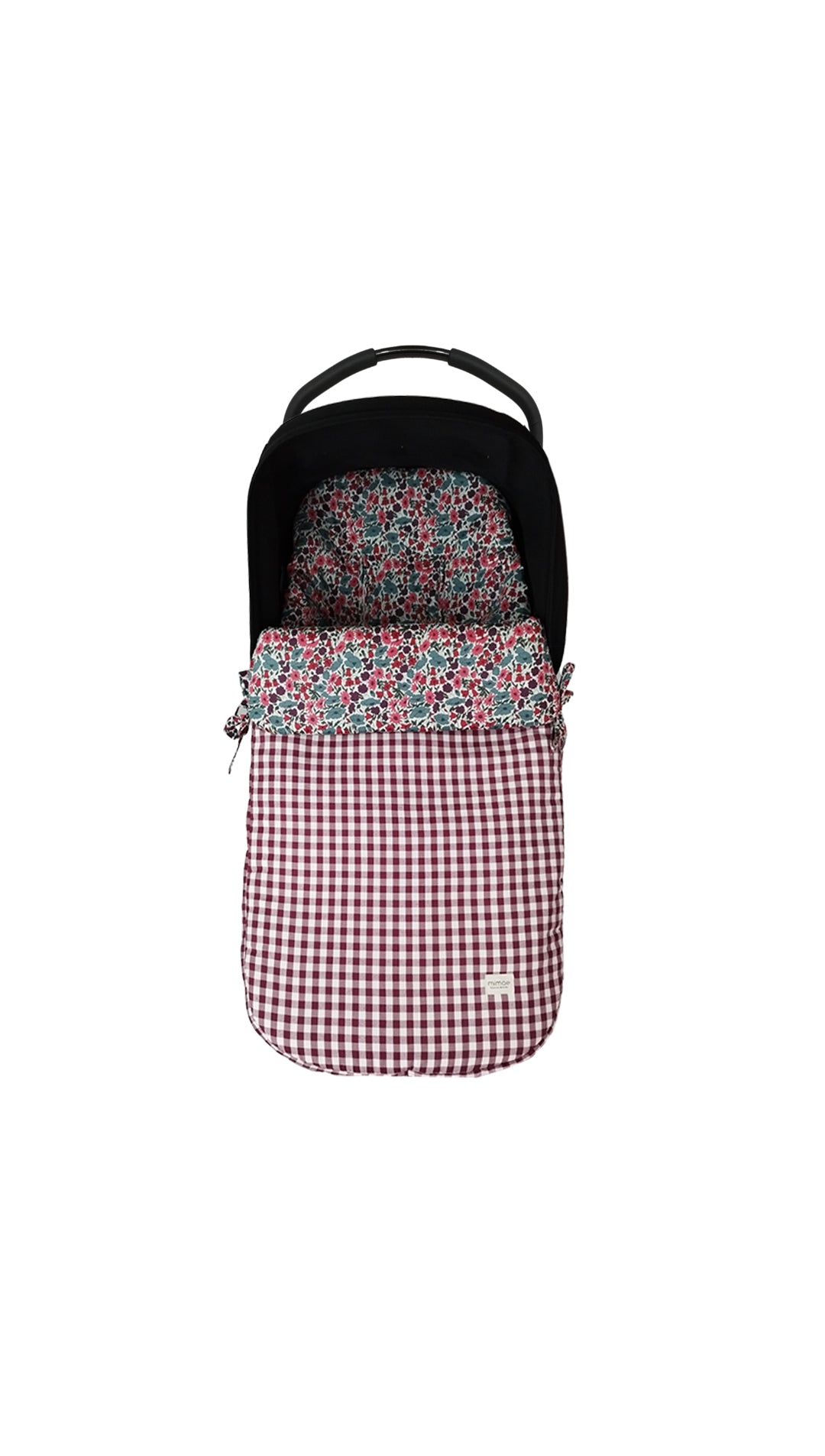 Saco Universal - Vichy Granate + Liberty Bera