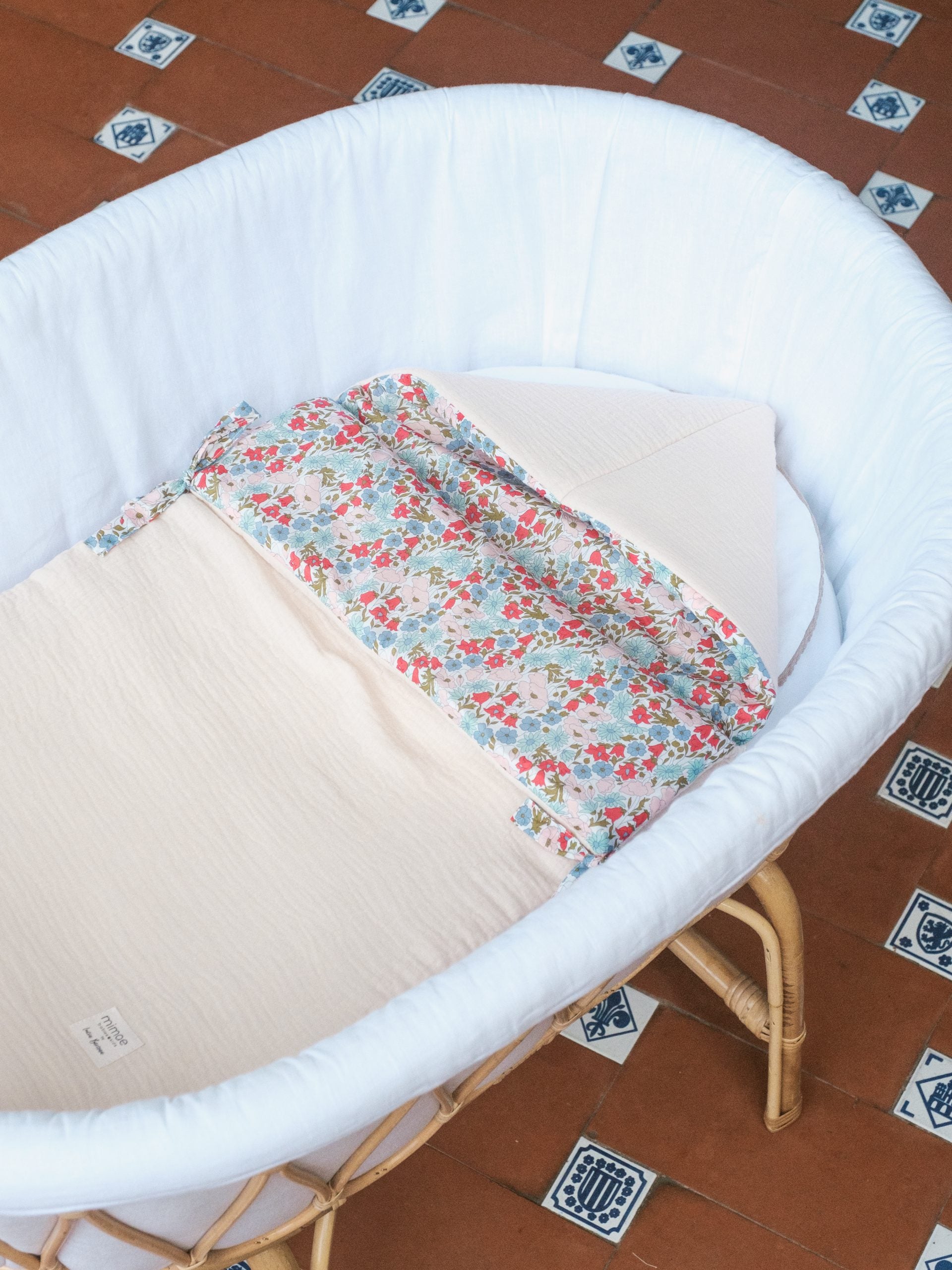 Saco Capazo Liberty Lucía y Bambula Ecru