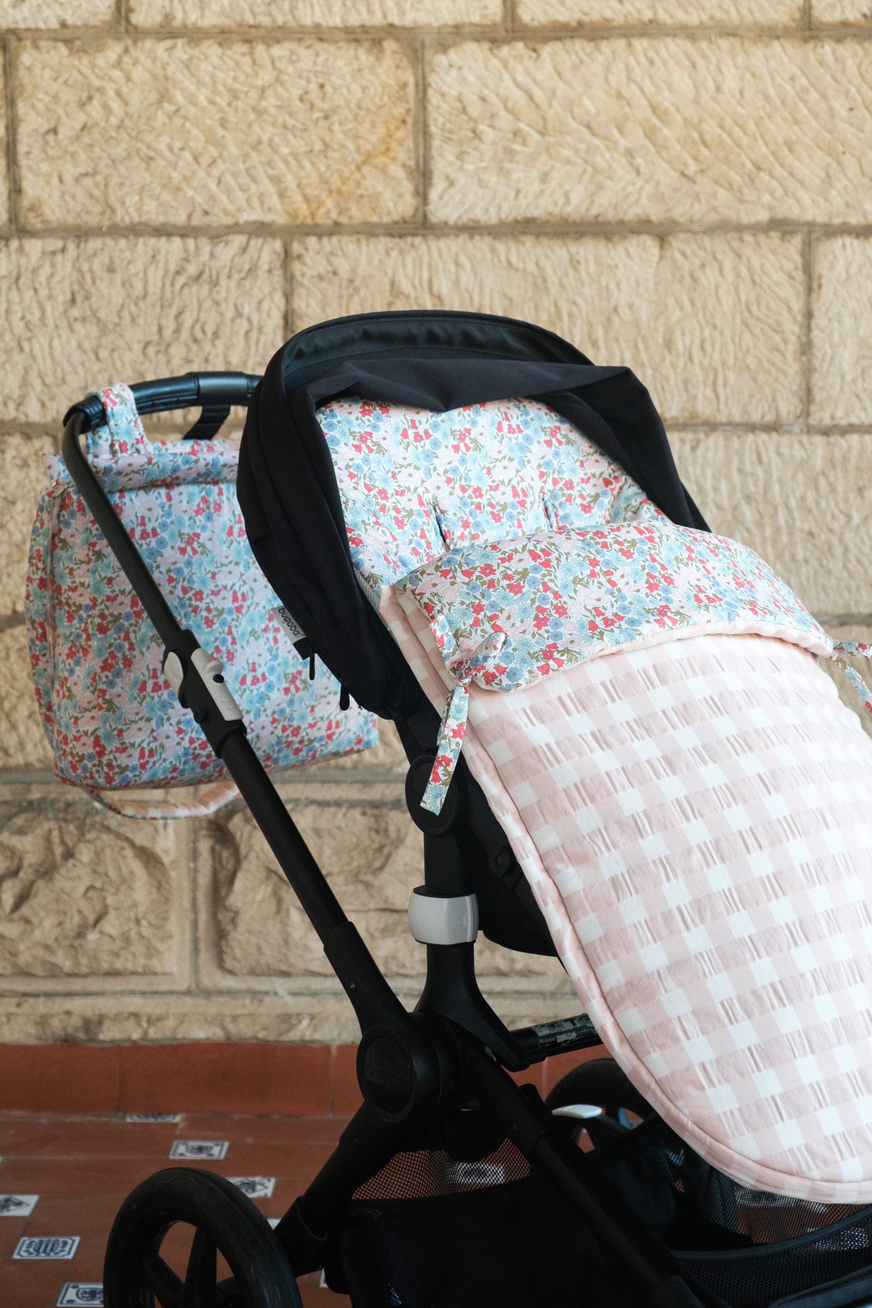 Saco Universal Liberty Lucía y Vichy Rosa