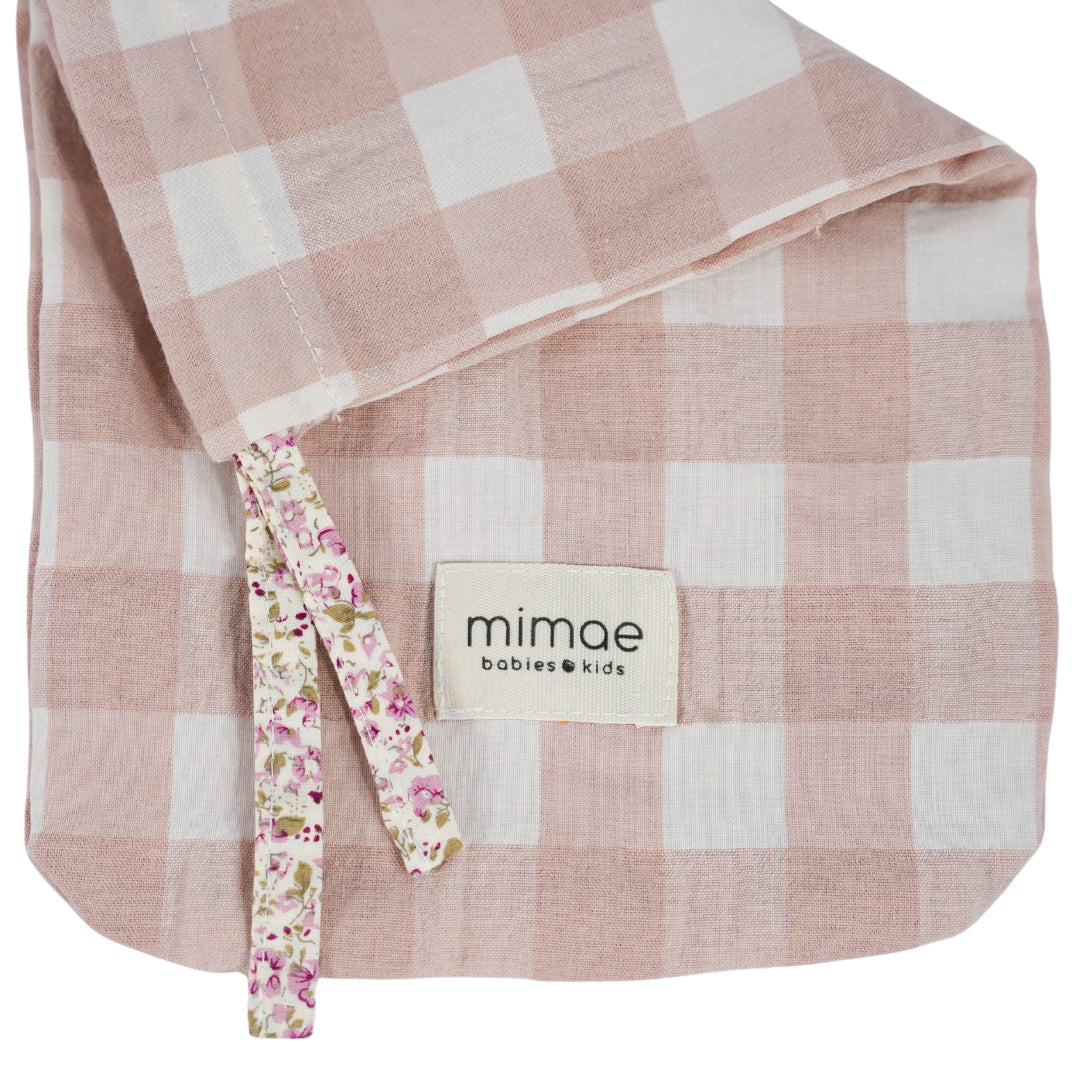 Bolsa multiusos Vichy rosa