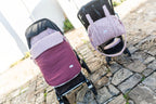 Saco silla Fauna&bambula granate