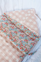 Saco Capazo Liberty Lucia y Vichy rosa