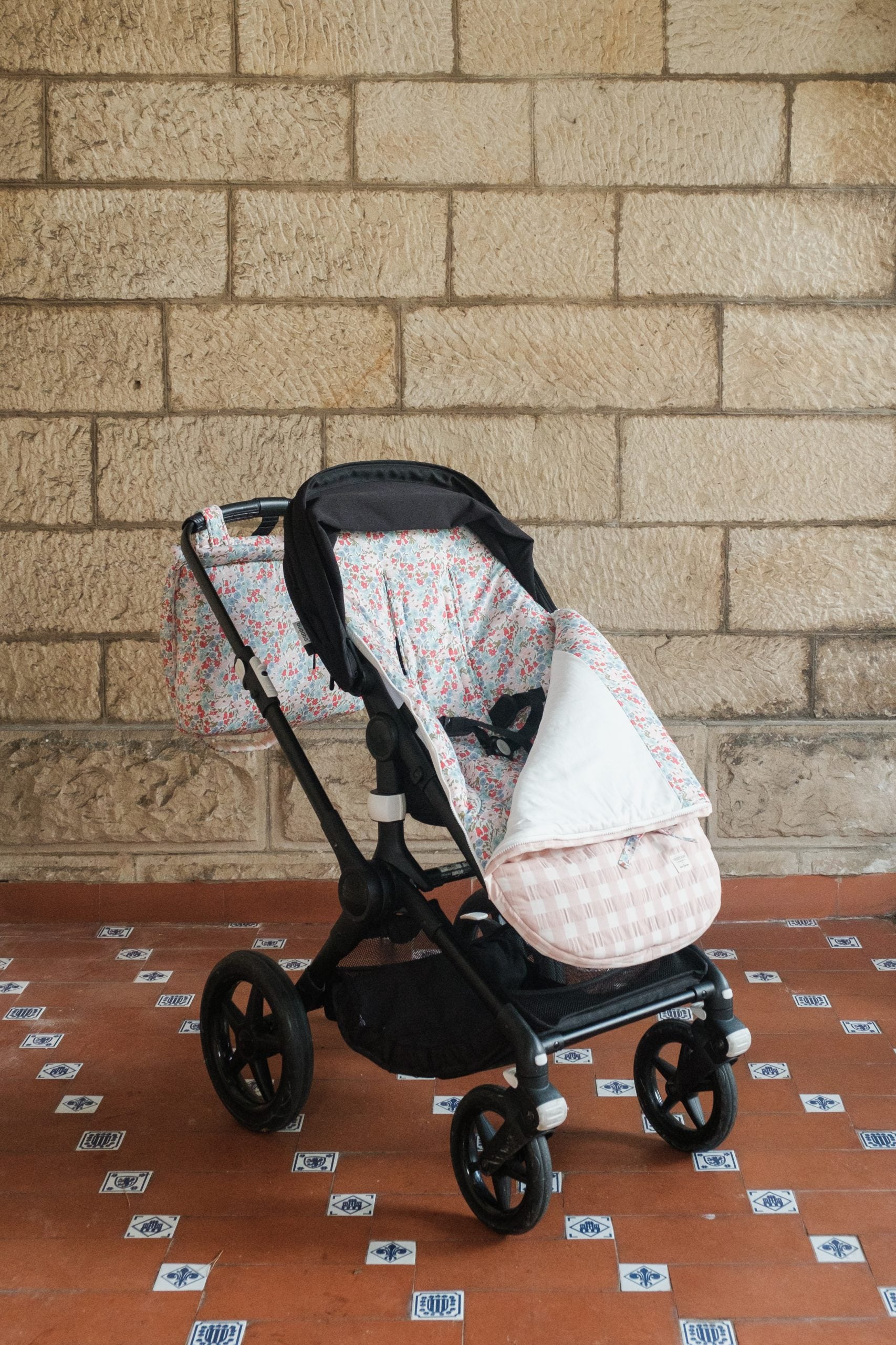 Saco Universal Liberty Lucía y Vichy Rosa