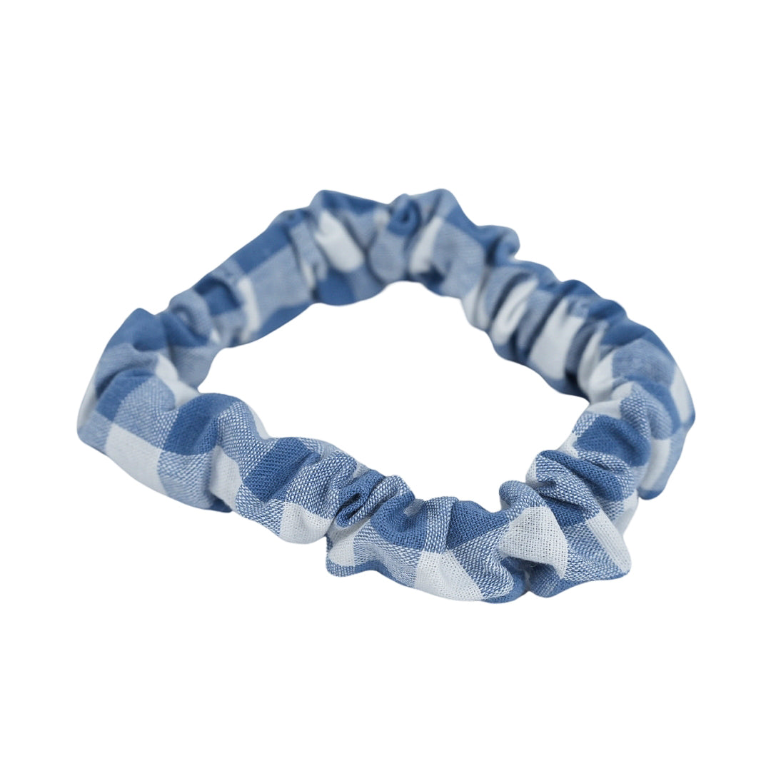 Coletero vichy azul