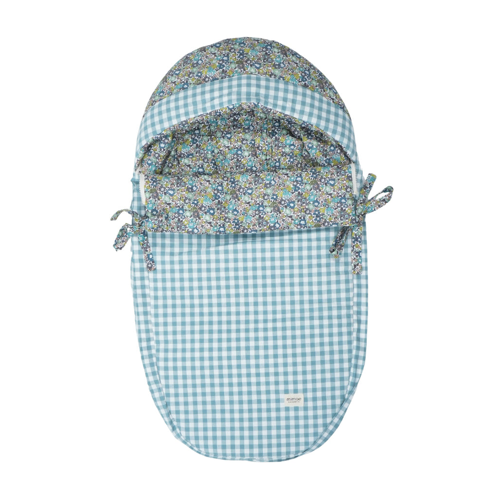 Saco yoyo Marina y vichy menta