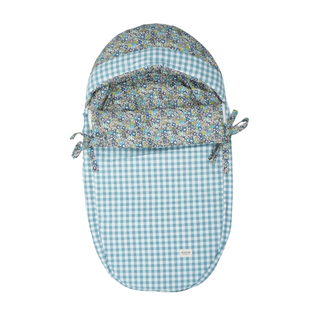 Saco yoyo Marina y vichy menta
