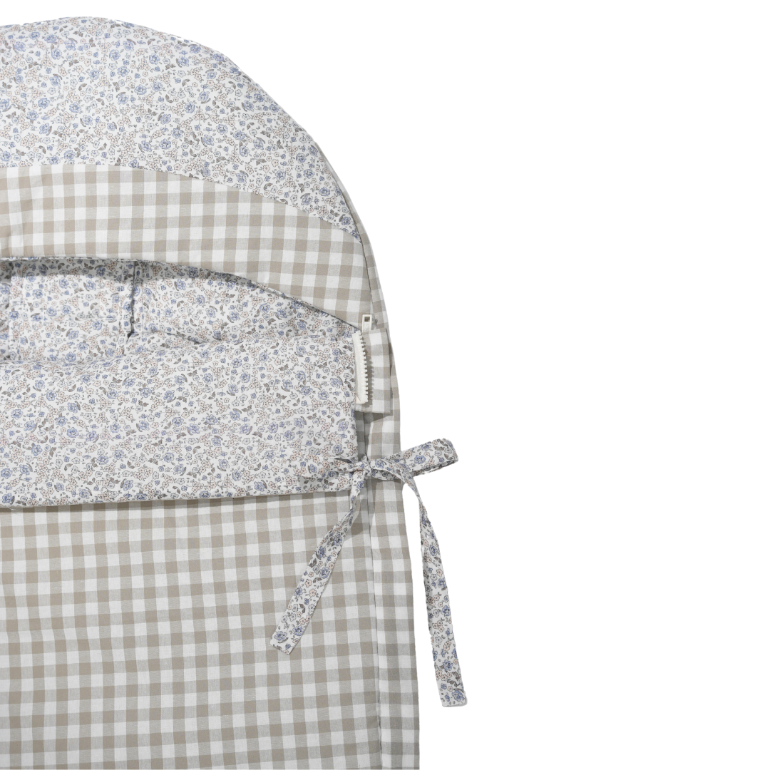 Saco yoyo Luken y vichy beige