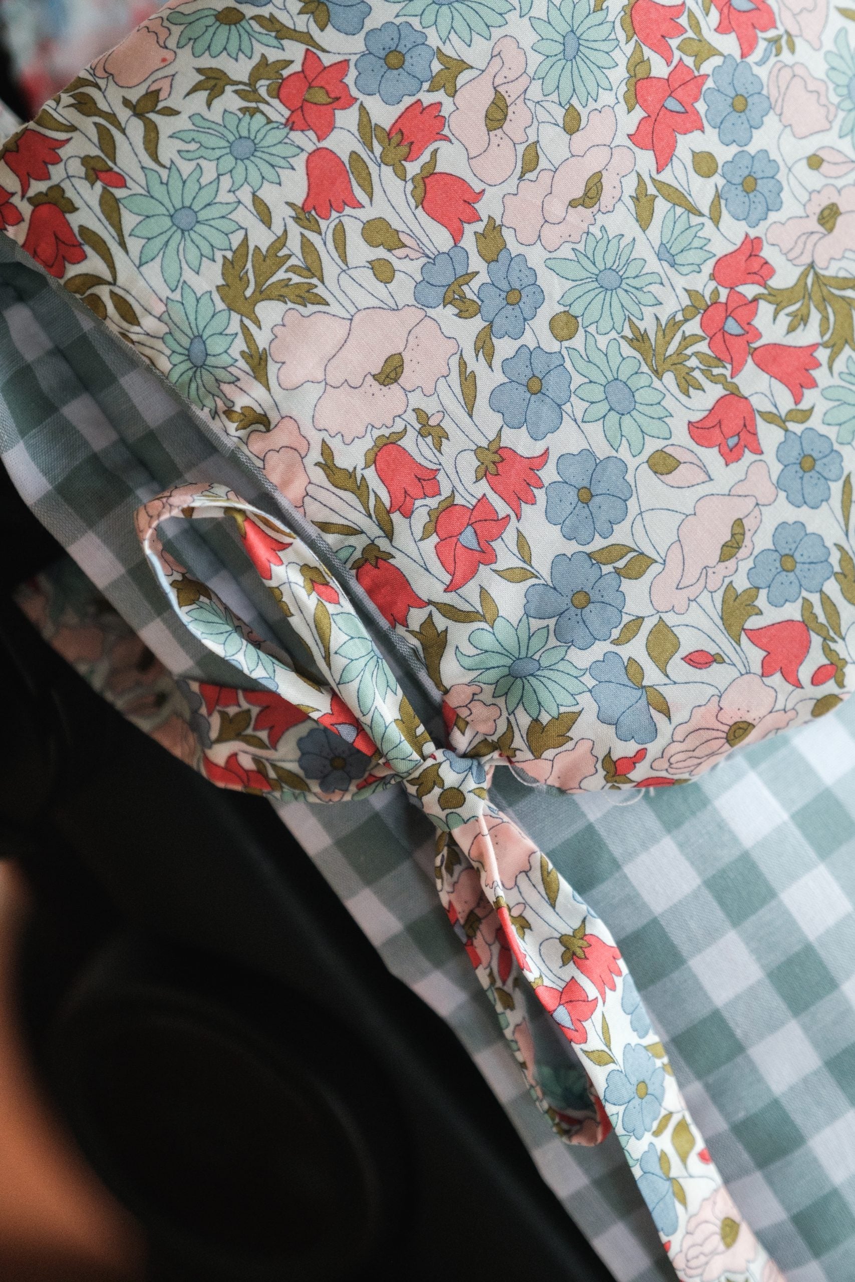 Saco Universal Liberty Lucía y Vichy Menta