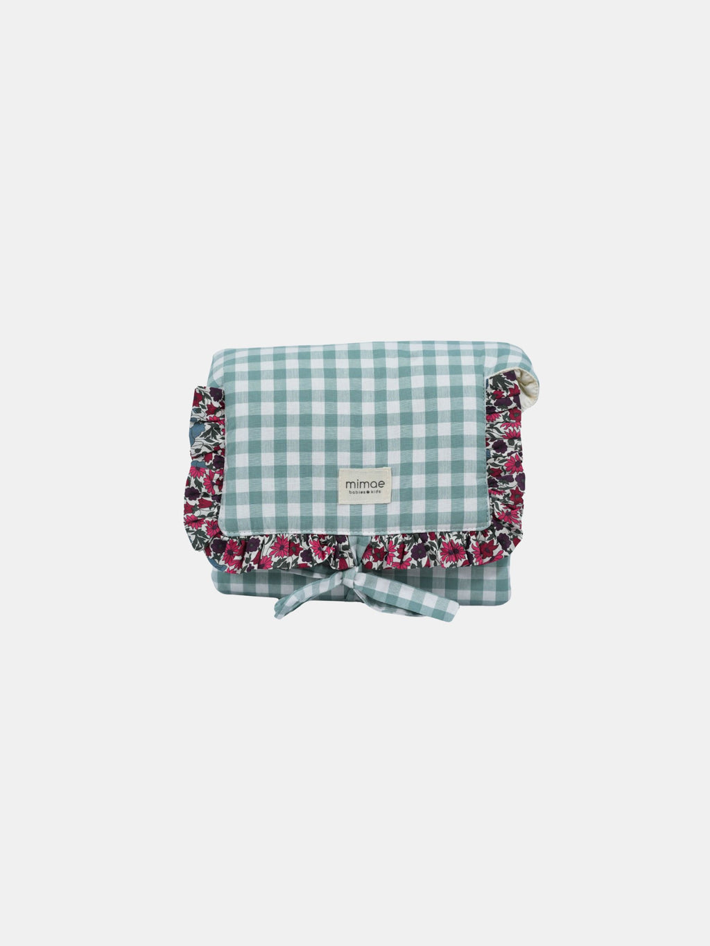 Cambiador de viaje vichy menta y Liberty Bera