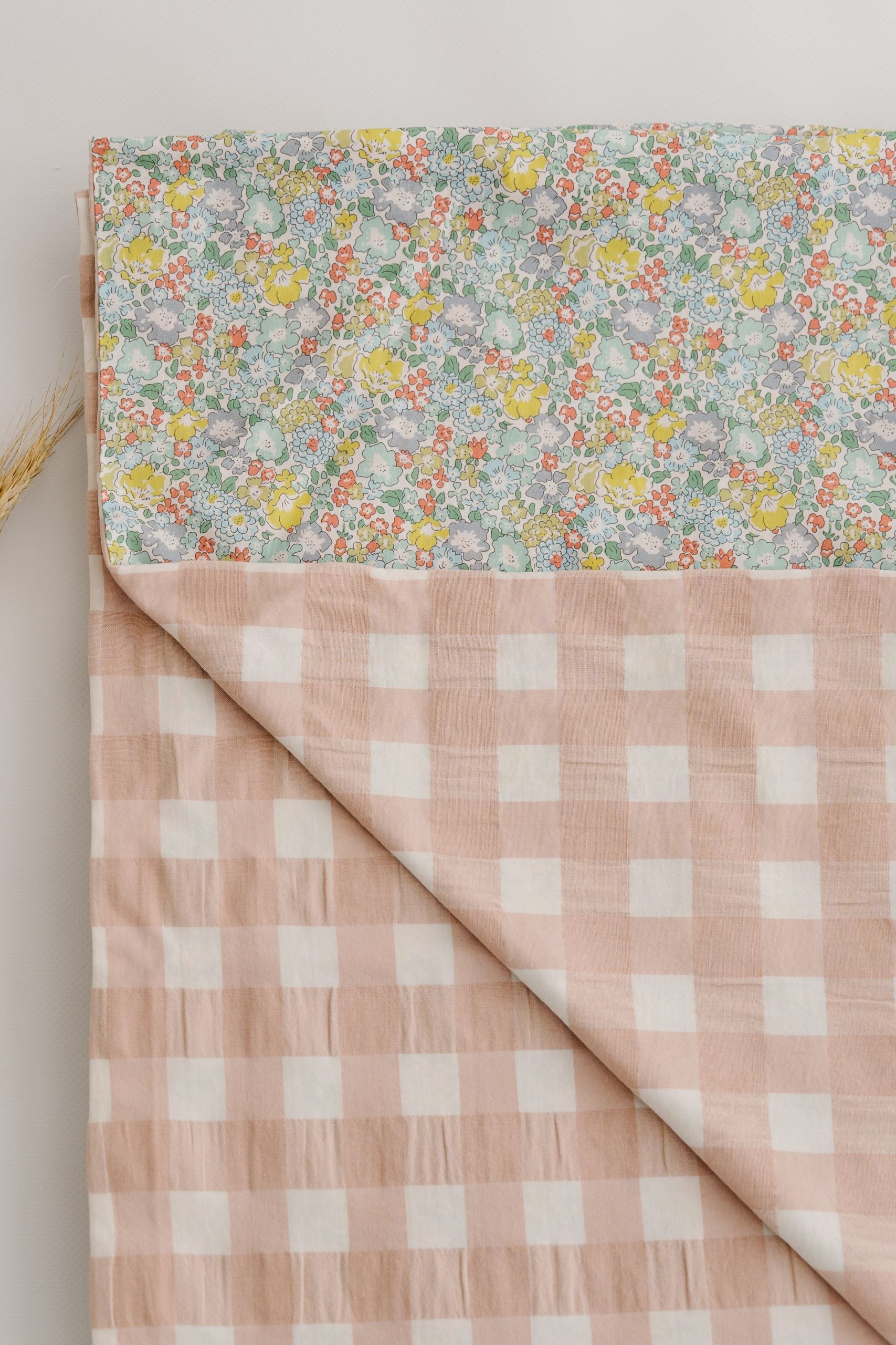 Funda Nórdica Cama Liberty Martine+ Vichy Rosa