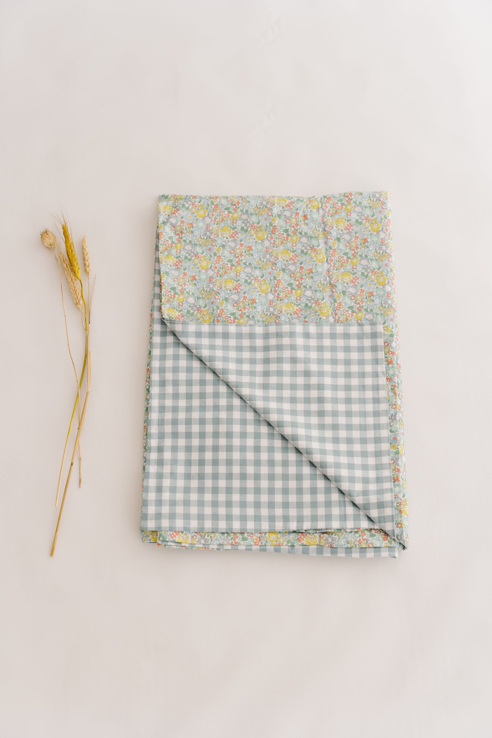 Funda Nórdica Cama Liberty Martine+ Vichy Mint