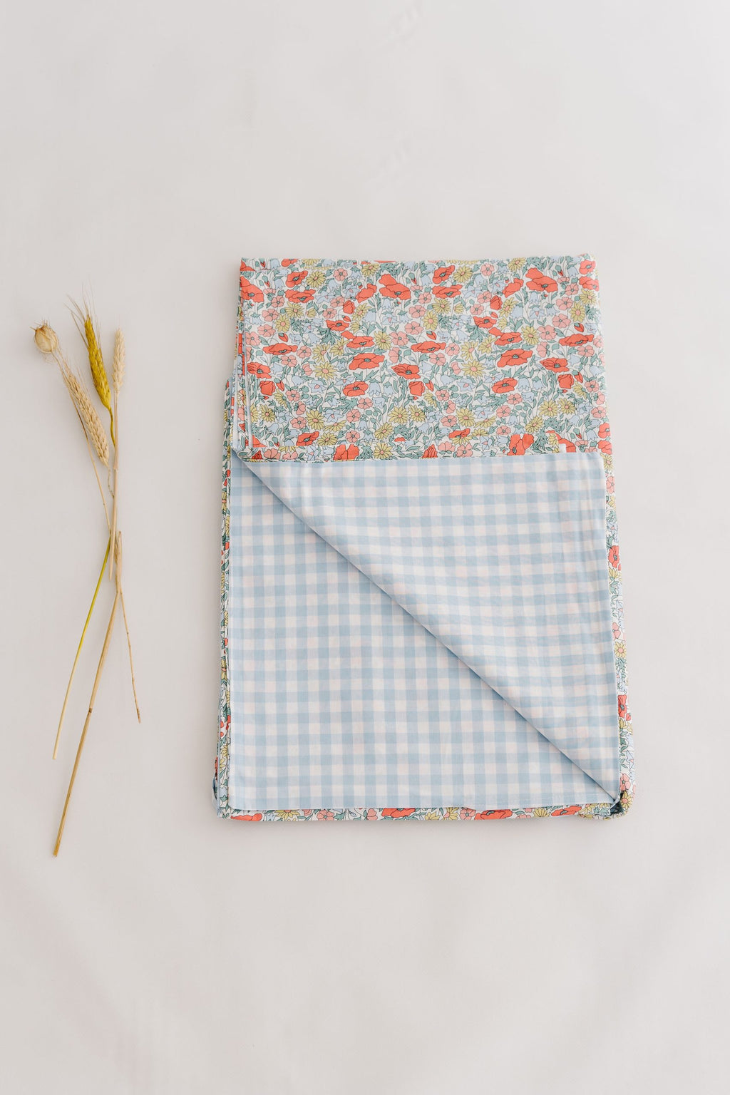 Funda Nórdica Cama Liberty Telma+ Vichy Azul claro