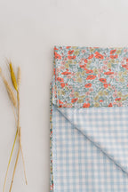 Funda Nórdica Cama Liberty Telma+ Vichy Azul claro