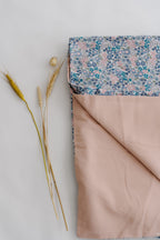 Funda Nórdica Cama Liberty Mara Azul + plumeti rosa