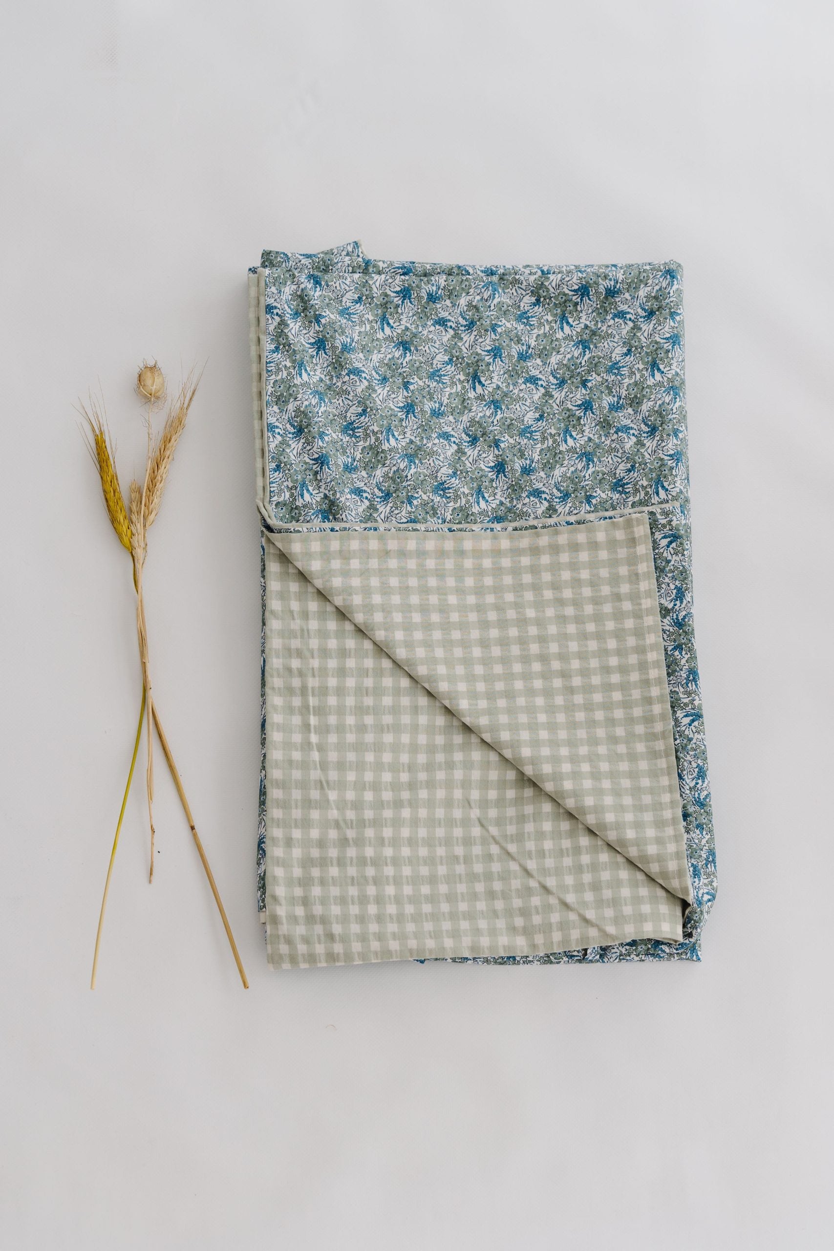 Funda Nórdica Cama Liberty Iñaki+ Vichy Mint