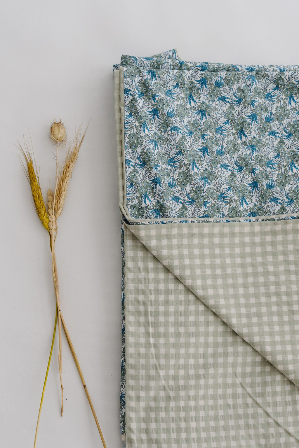 Funda Nórdica Cama Liberty Iñaki+ Vichy Mint