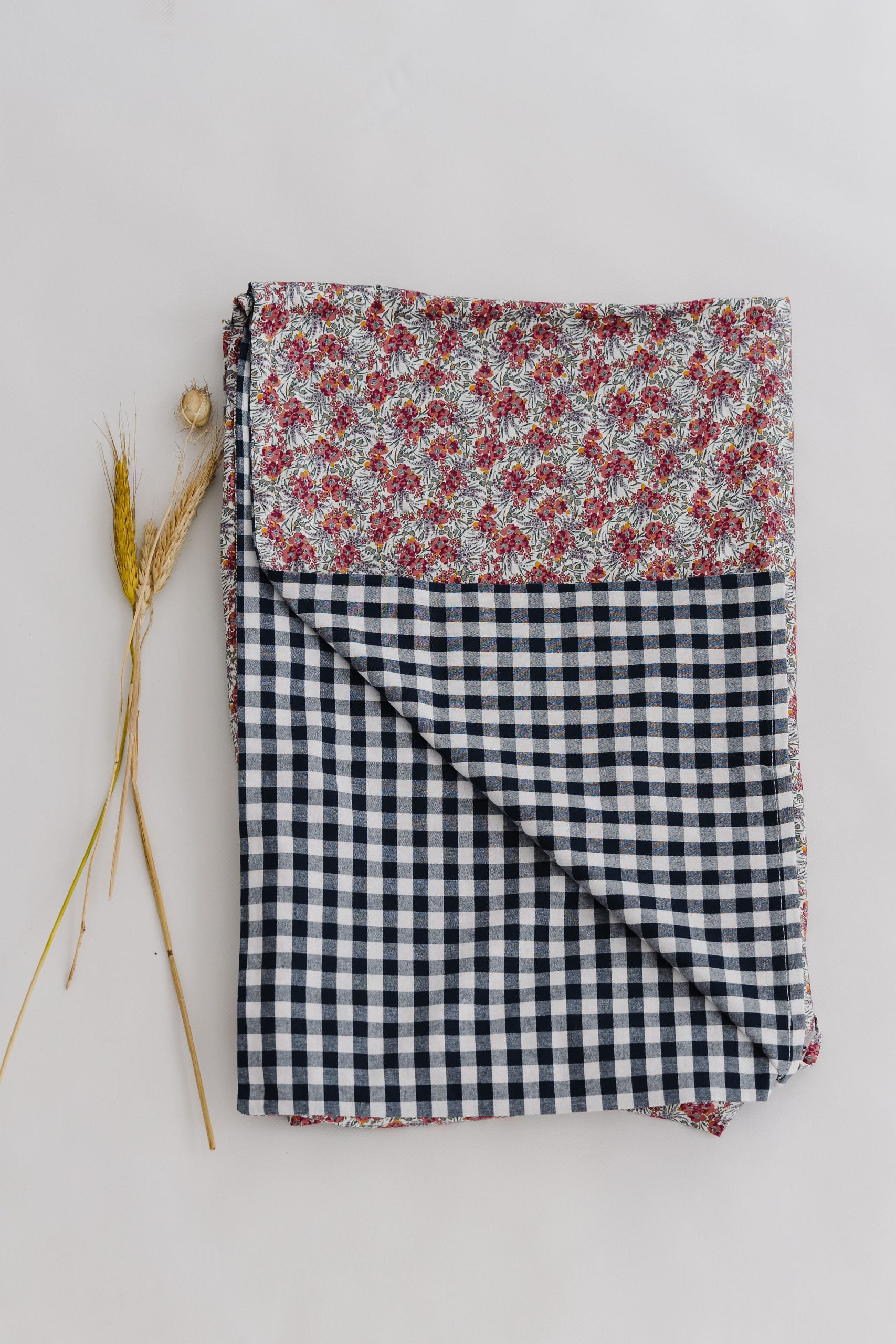Funda Nórdica Cama Liberty Malen + Vichy Navy