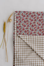 Funda Nórdica Cama Liberty Malen + Vichy beige