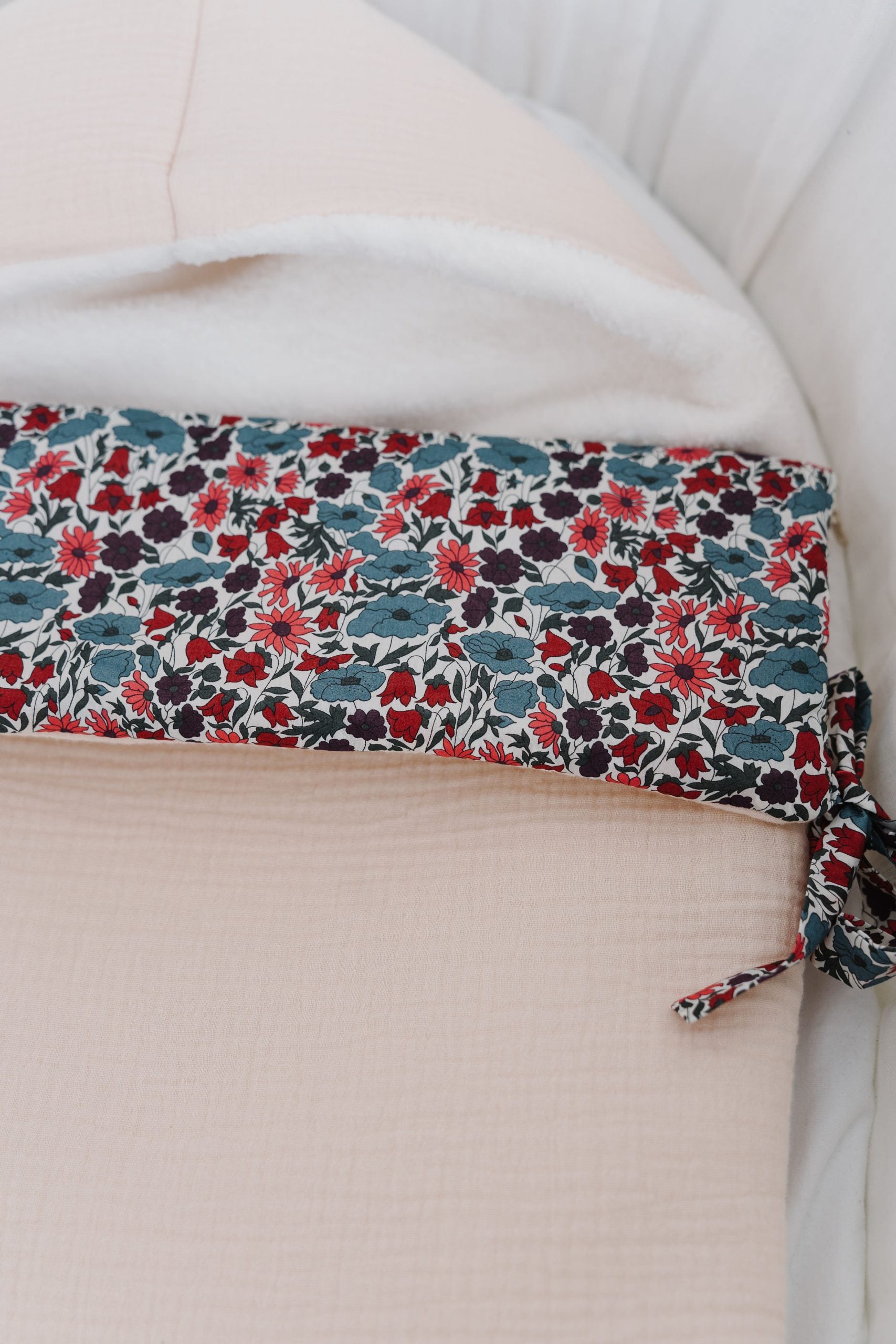 Saco Capazo Invierno Liberty Bera y Bambula Ecru