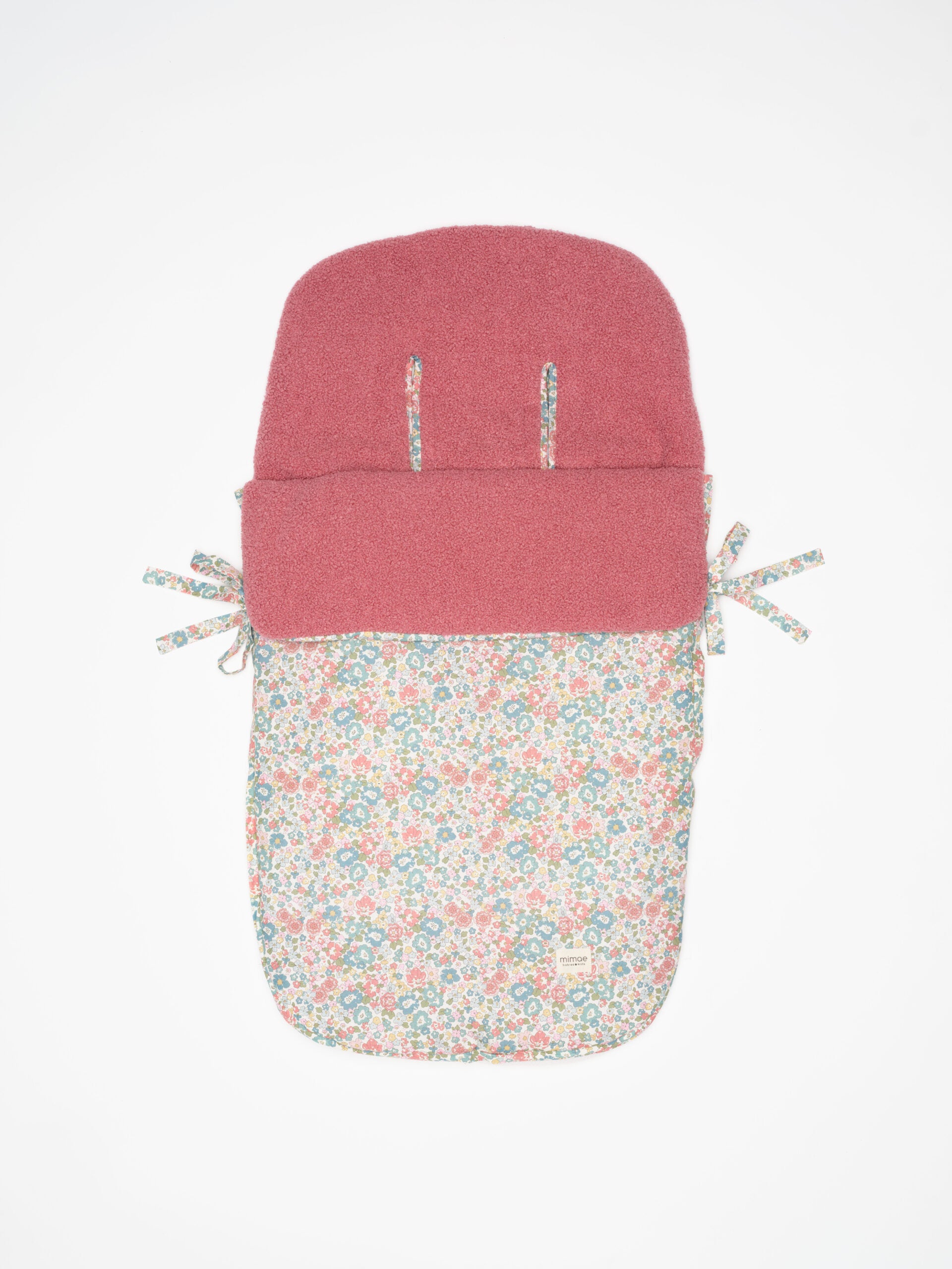 Saco universal invierno Alize+borrego rosa