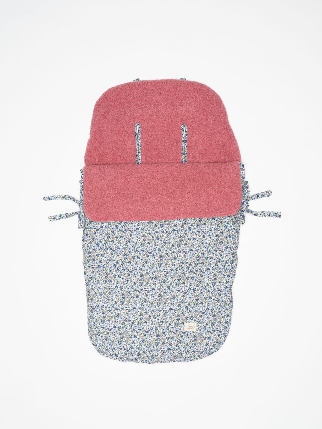 Saco universal invierno Niko+borrego rosa