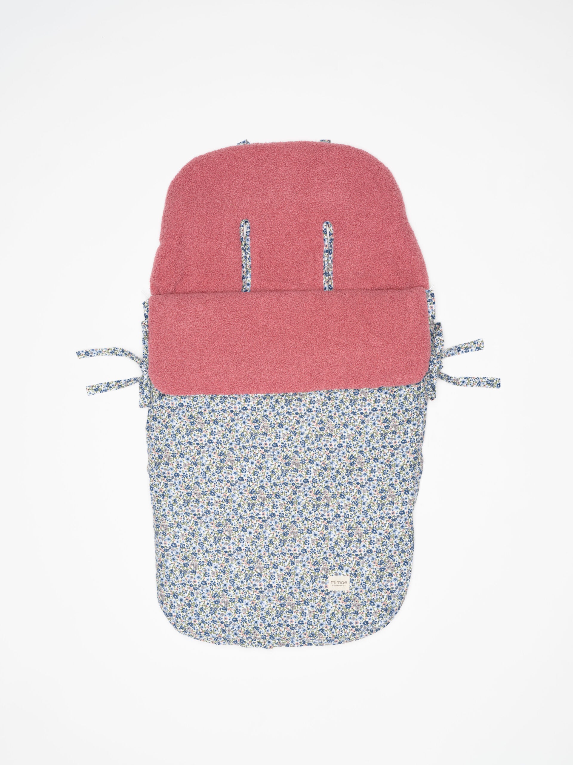 Saco universal invierno Niko+borrego rosa
