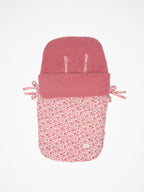 Saco universal invierno Flora+borrego rosa