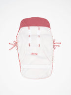 Saco universal invierno Flora+borrego rosa