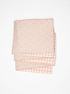 Juego de chichonera y funda nórdica Nikole y Vichy Rosa