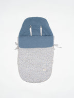 Saco universal invierno Luken+borrego azul