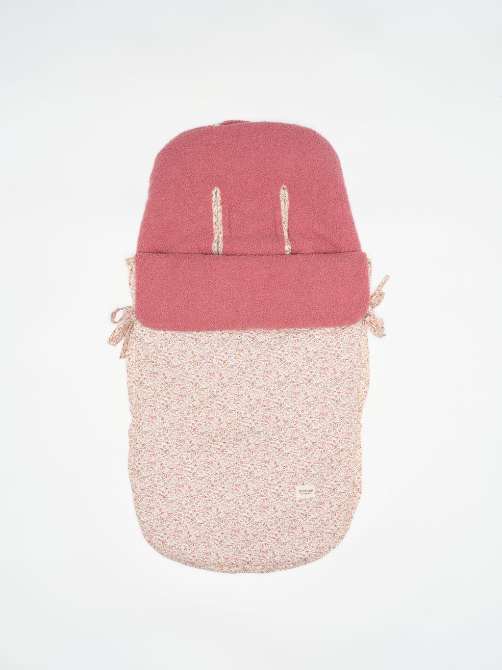 Saco Universal Invierno - Liberty Nikole + Borrego rosa