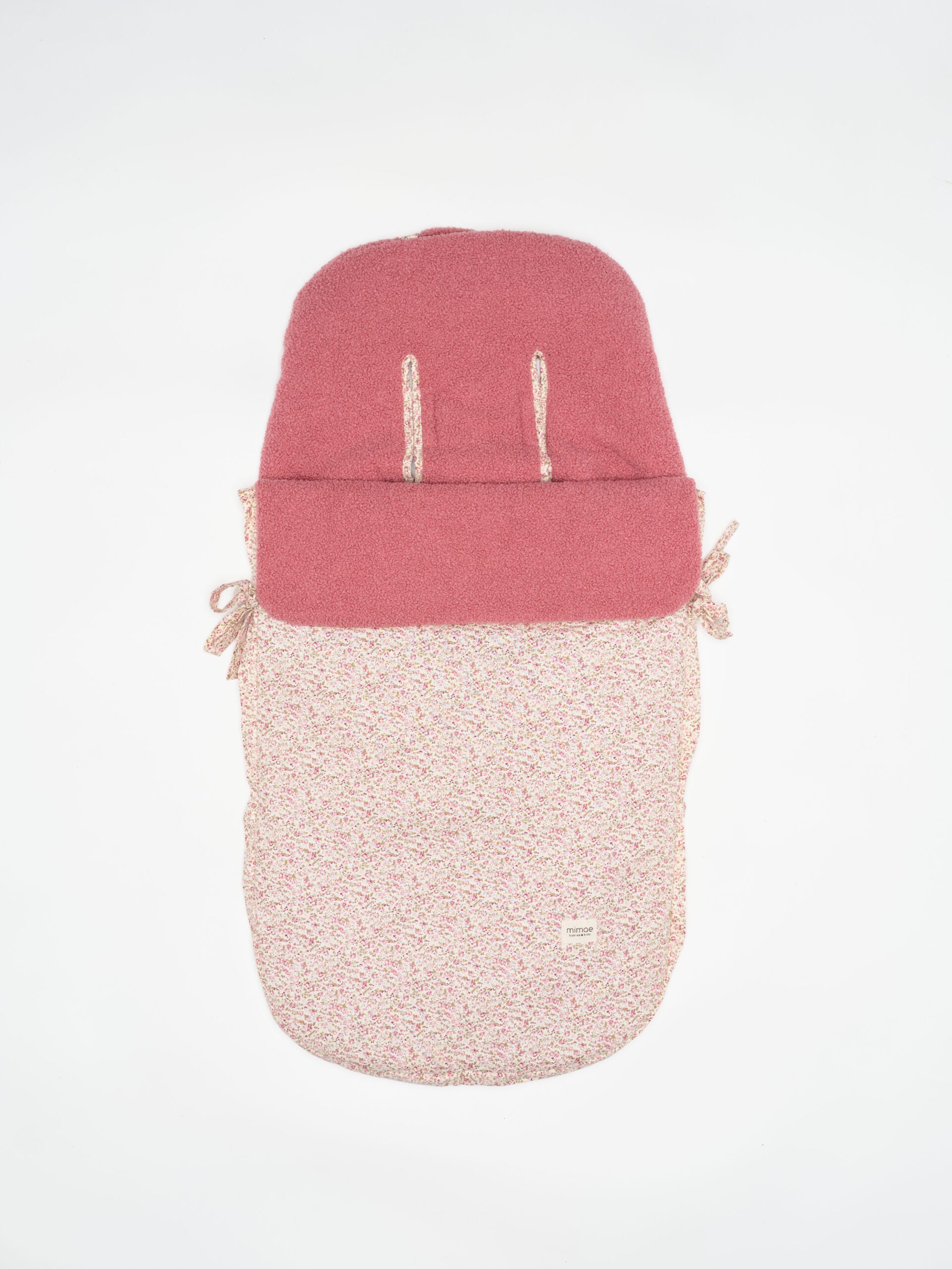 Saco Universal Invierno - Liberty Nikole + Borrego rosa