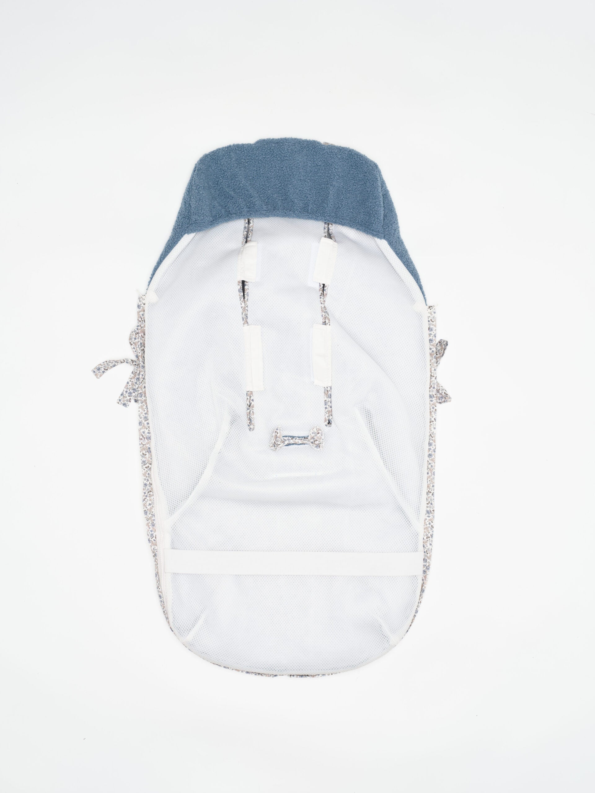 Saco universal invierno Luken+borrego azul