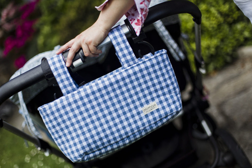 Bolso Mini Vichy Azul