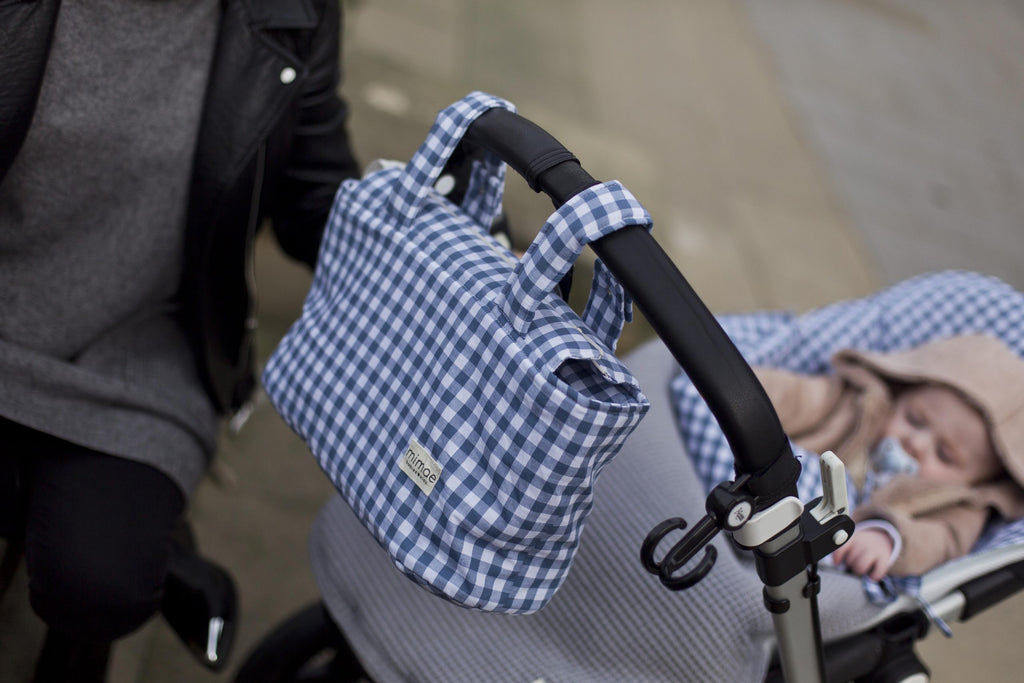 Bolso Mini Vichy Azul