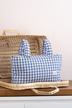 Bolso Mini Vichy Azul
