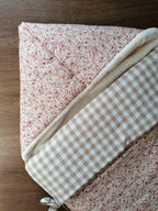 Saco capazo Invierno Liberty Nikole y Vichy Beige