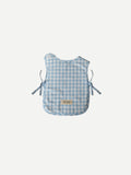 Babero Classic Vichy Azul Claro
