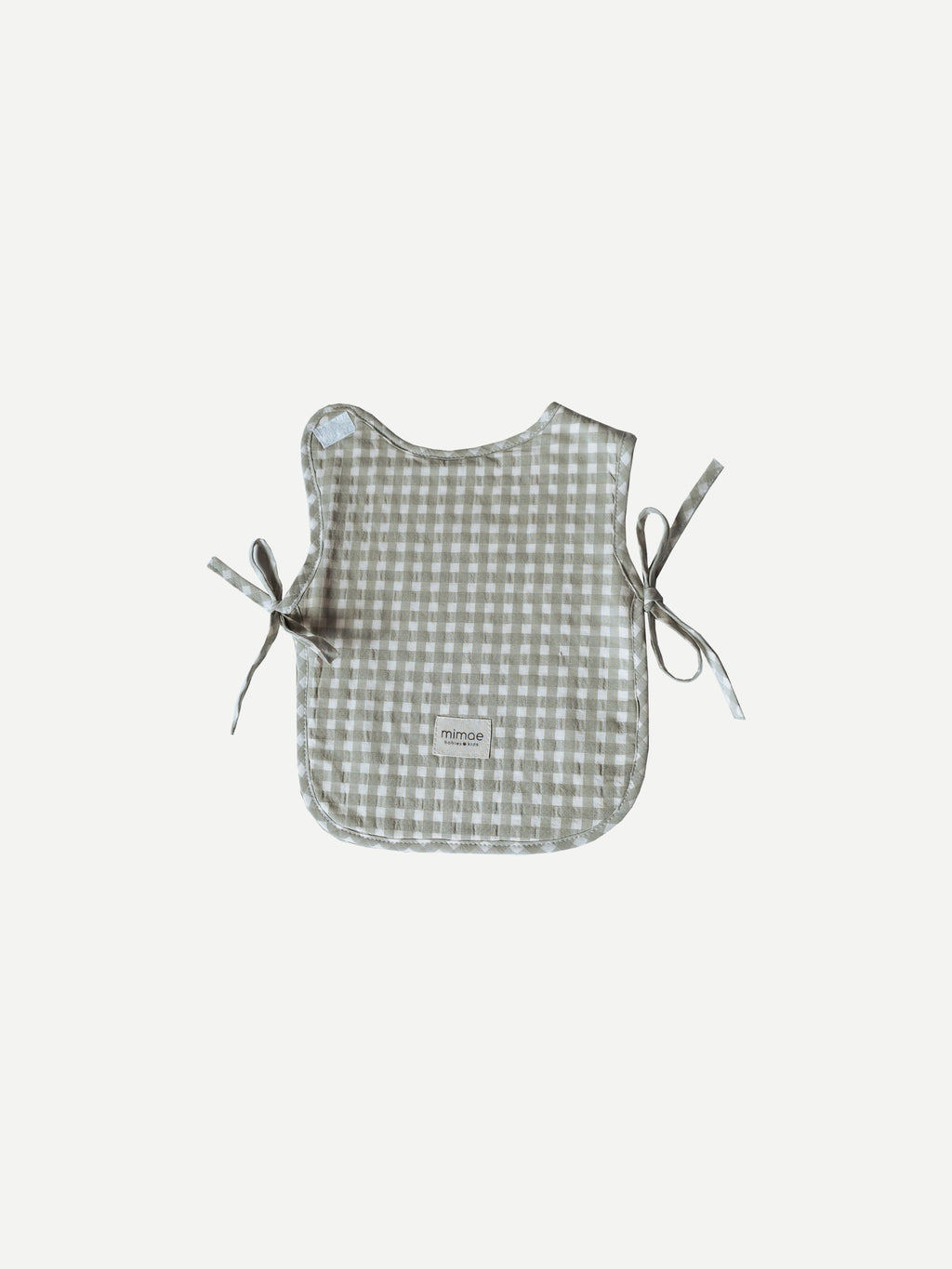 Babero Classic Vichy Musgo