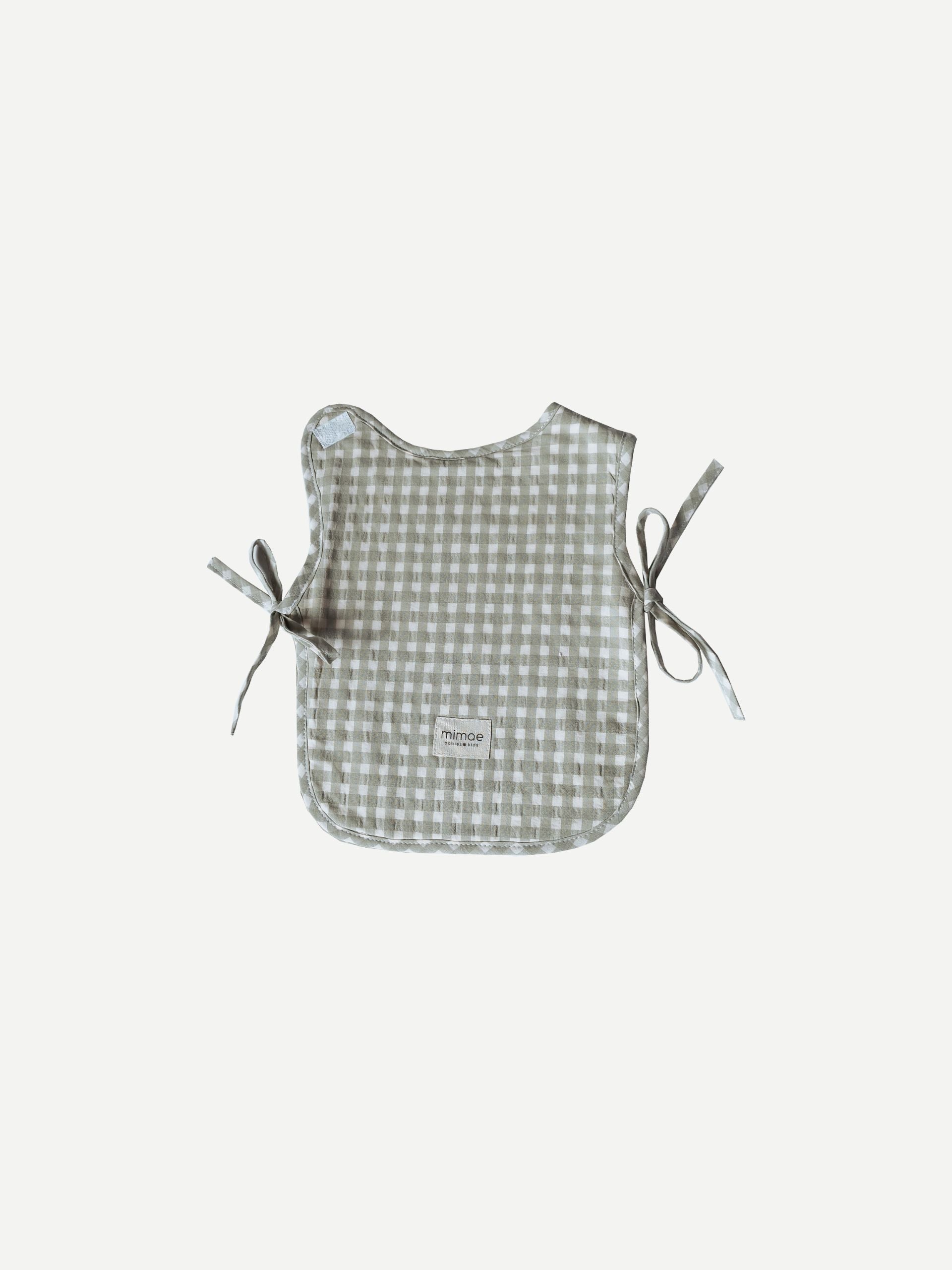 Babero Classic Vichy Musgo