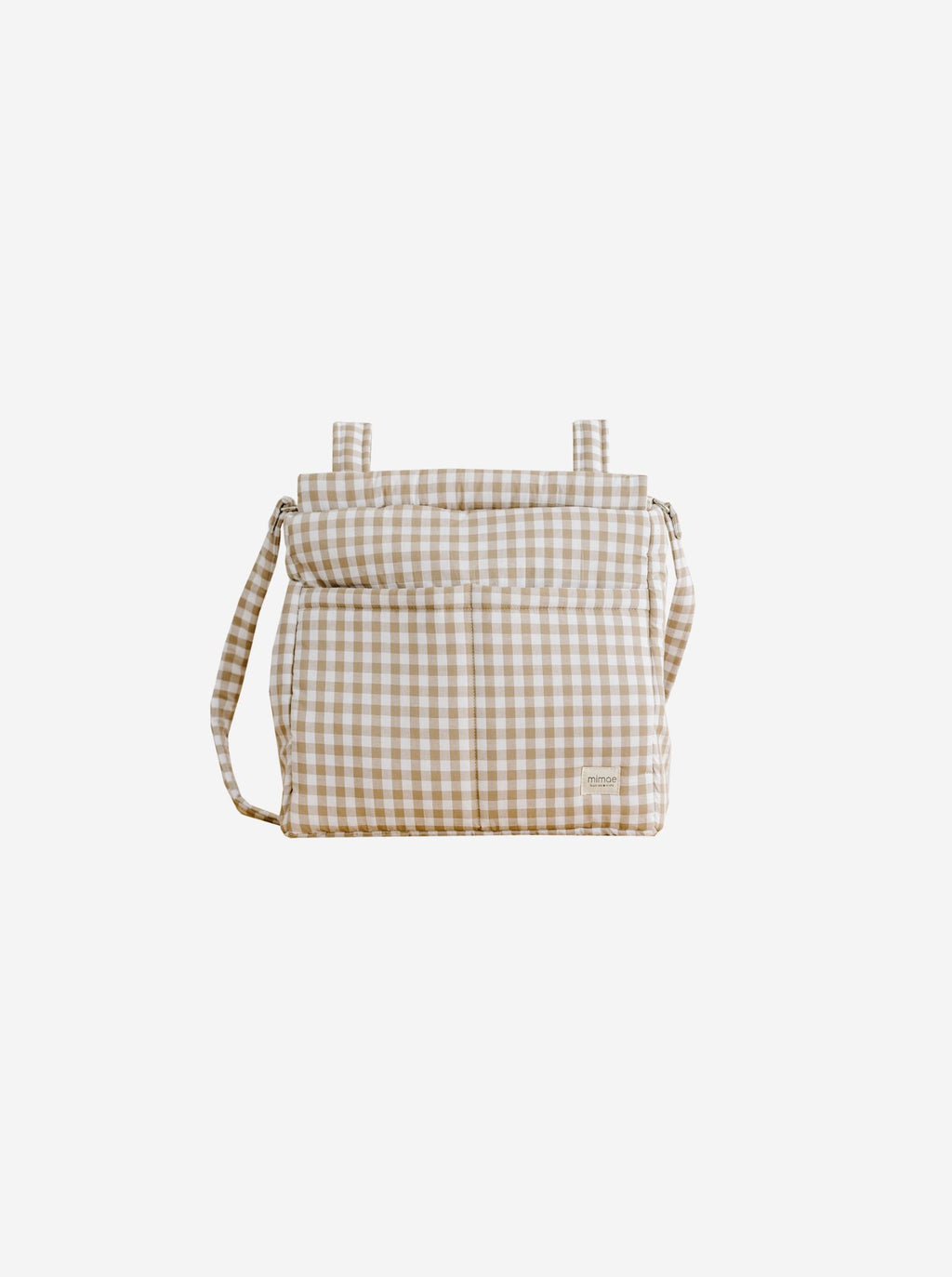 Bolso big Vichy Beige