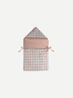 Saco Capazo Vichy Rosa y Rosa
